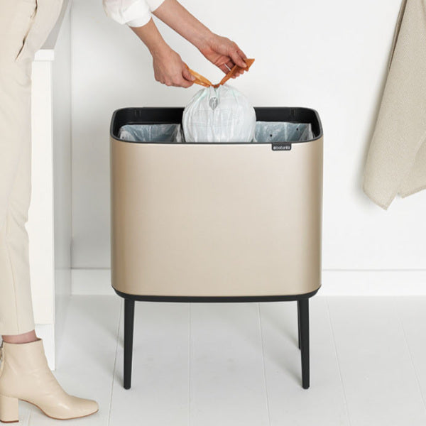 brabantia ゴミ箱 3×11L Boタッチビン