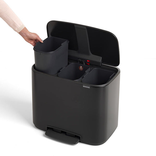 brabantia ゴミ箱 Boペダルビン 3×11L