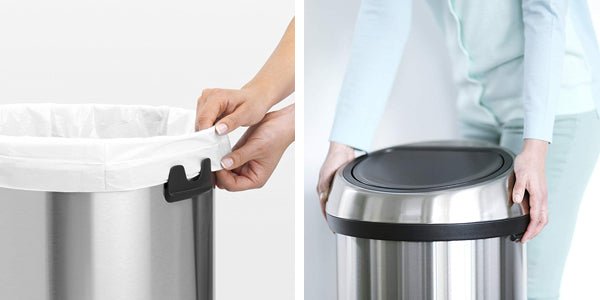 brabantia ゴミ箱 タッチビン 60L ステンレススチール ダストボックス ブラバンシア