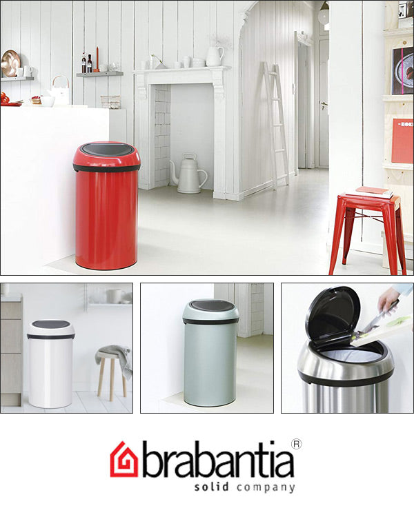 brabantia ゴミ箱 タッチビン 60L スチール ダストボックス ブラバンシア