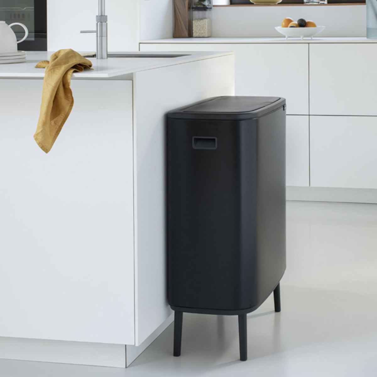 brabantia ブラバンシア ゴミ箱 BO タッチビン HI 60L ふた付き ホワイト