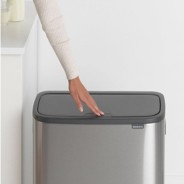 brabantia ブラバンシア ゴミ箱 BO タッチビン HI 60L FPPマット ふた付き