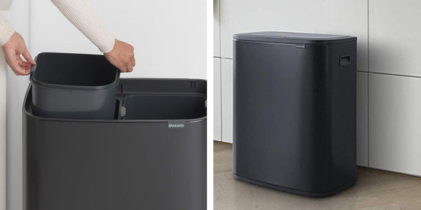 brabantia ゴミ箱 BO タッチビン 2X30L ふた付き