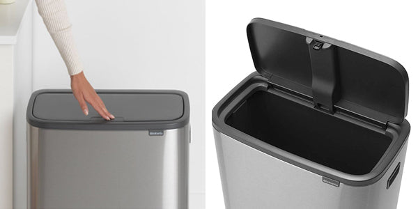 brabantia ブラバンシア ゴミ箱 BO タッチビン 60L FPPマット ふた付き