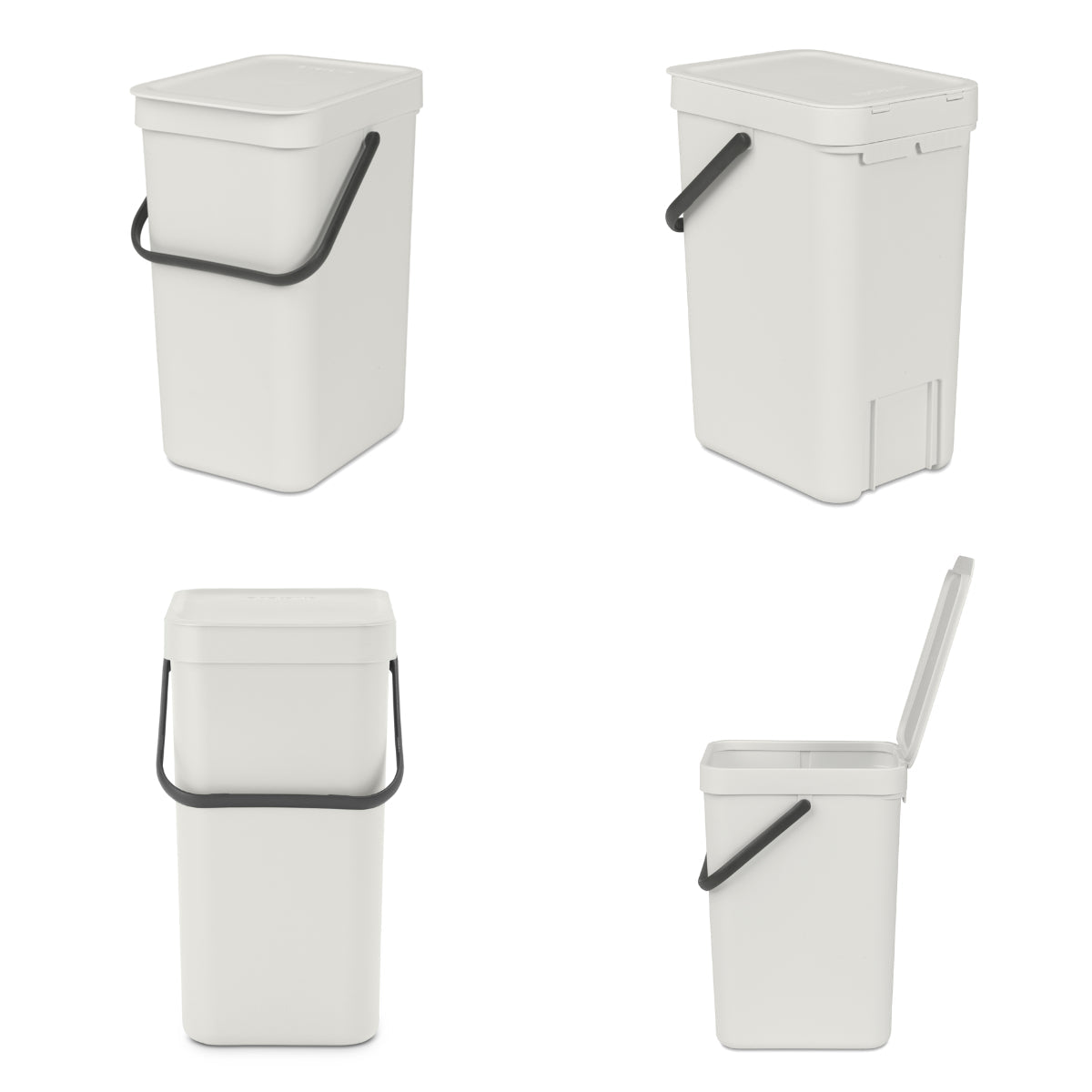 brabantia ゴミ箱 12L ソート&ゴー ウェイストビン ふた付き