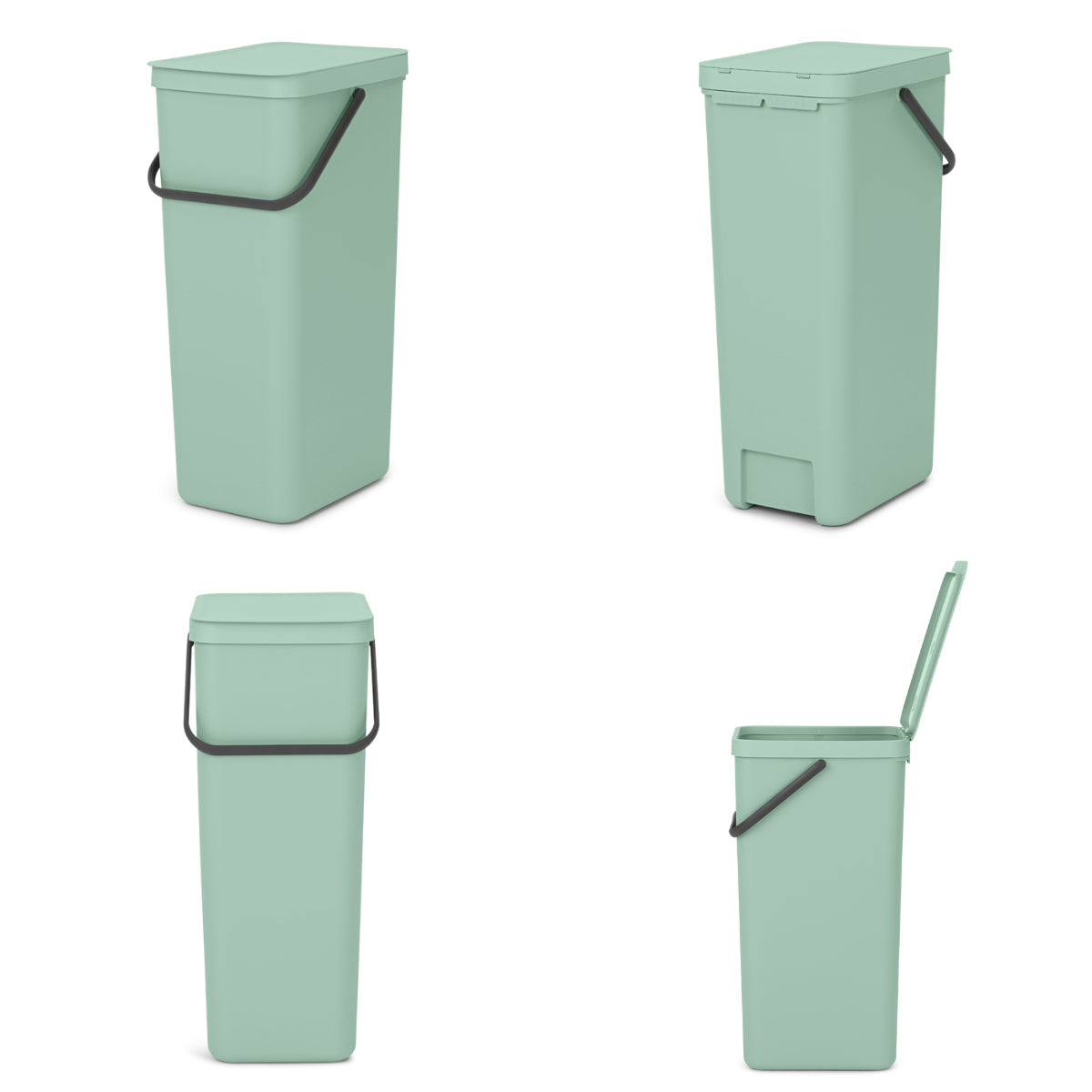 brabantia ゴミ箱 40L ソート&ゴー ふた付き