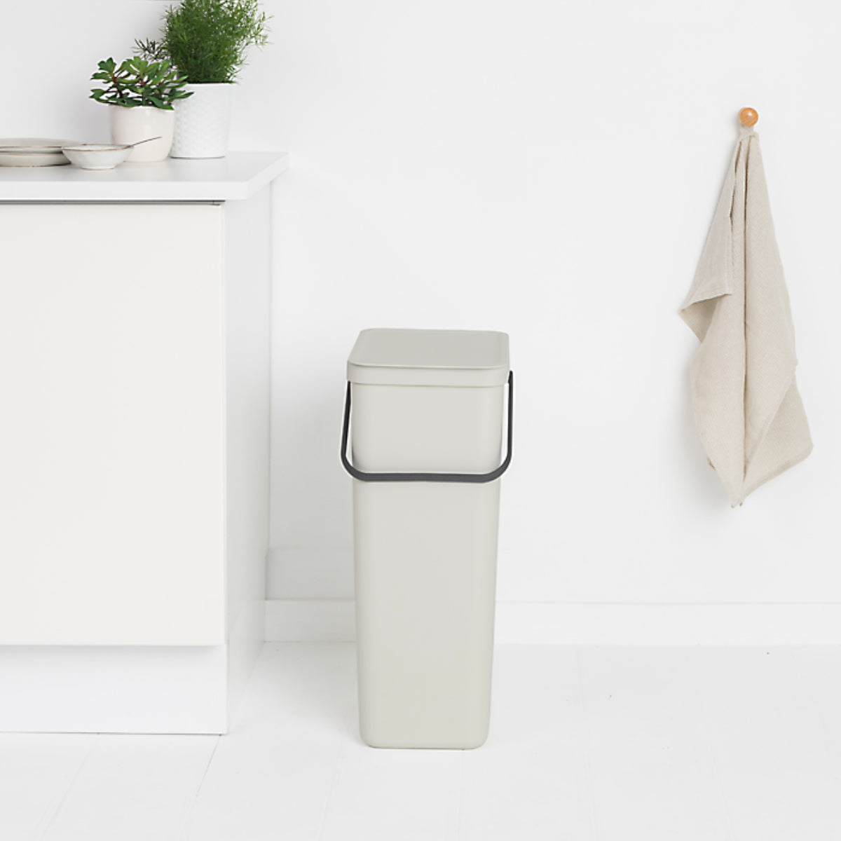 brabantia ゴミ箱 40L ソート&ゴー ふた付き