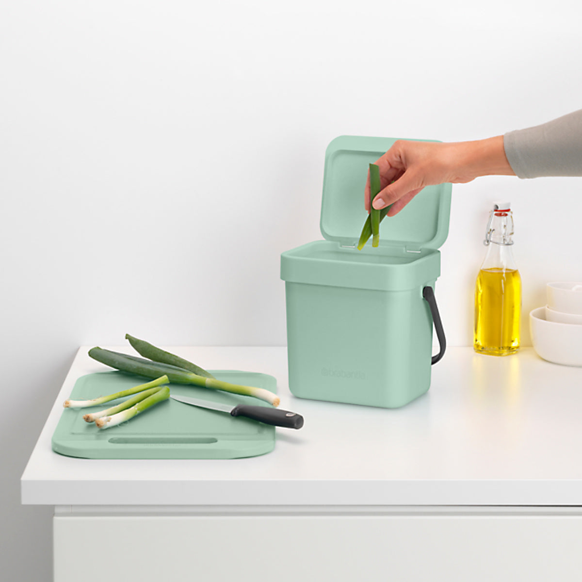 brabantia ゴミ箱 3L ソート&ゴー ふた付き