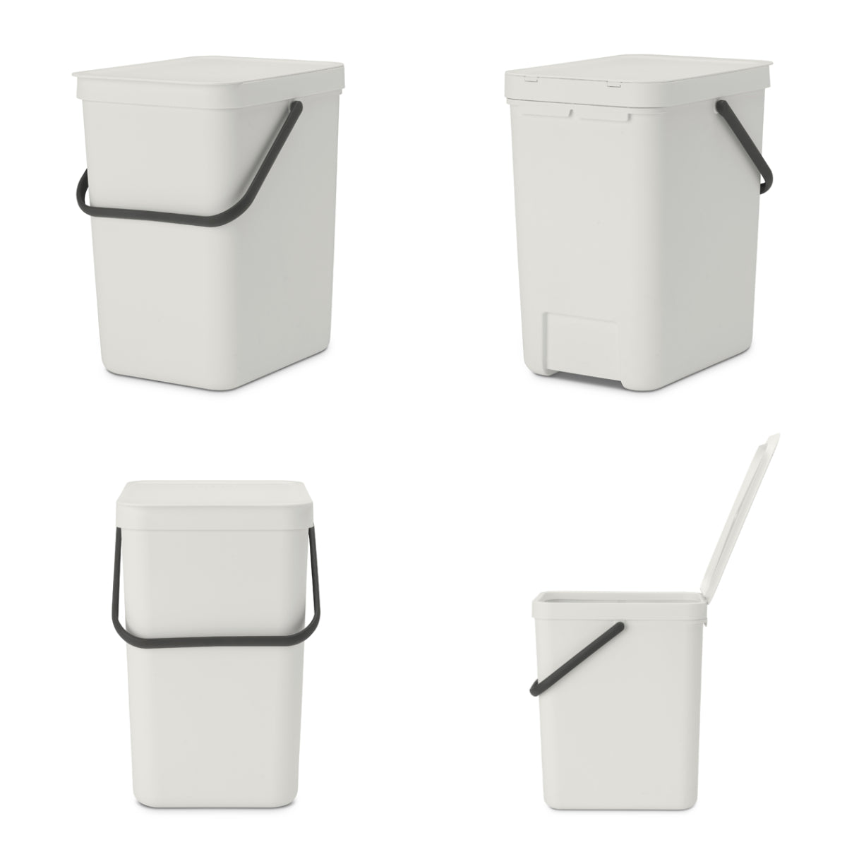brabantia ゴミ箱 25L ソート&ゴー ふた付き