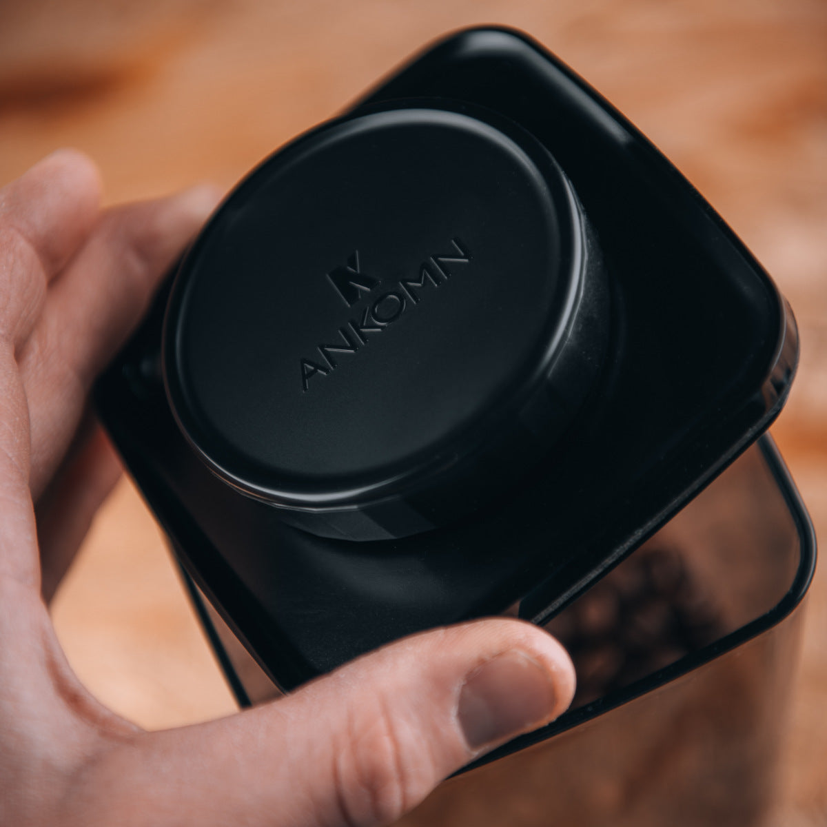 ANKOMN 保存容器 1.2L 密閉保存容器 エバーロック グレー UVカット