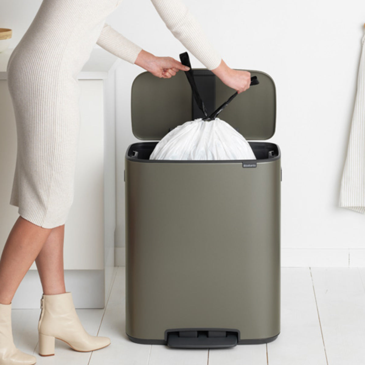 brabantia ゴミ箱 60L Bo Pedal Bin