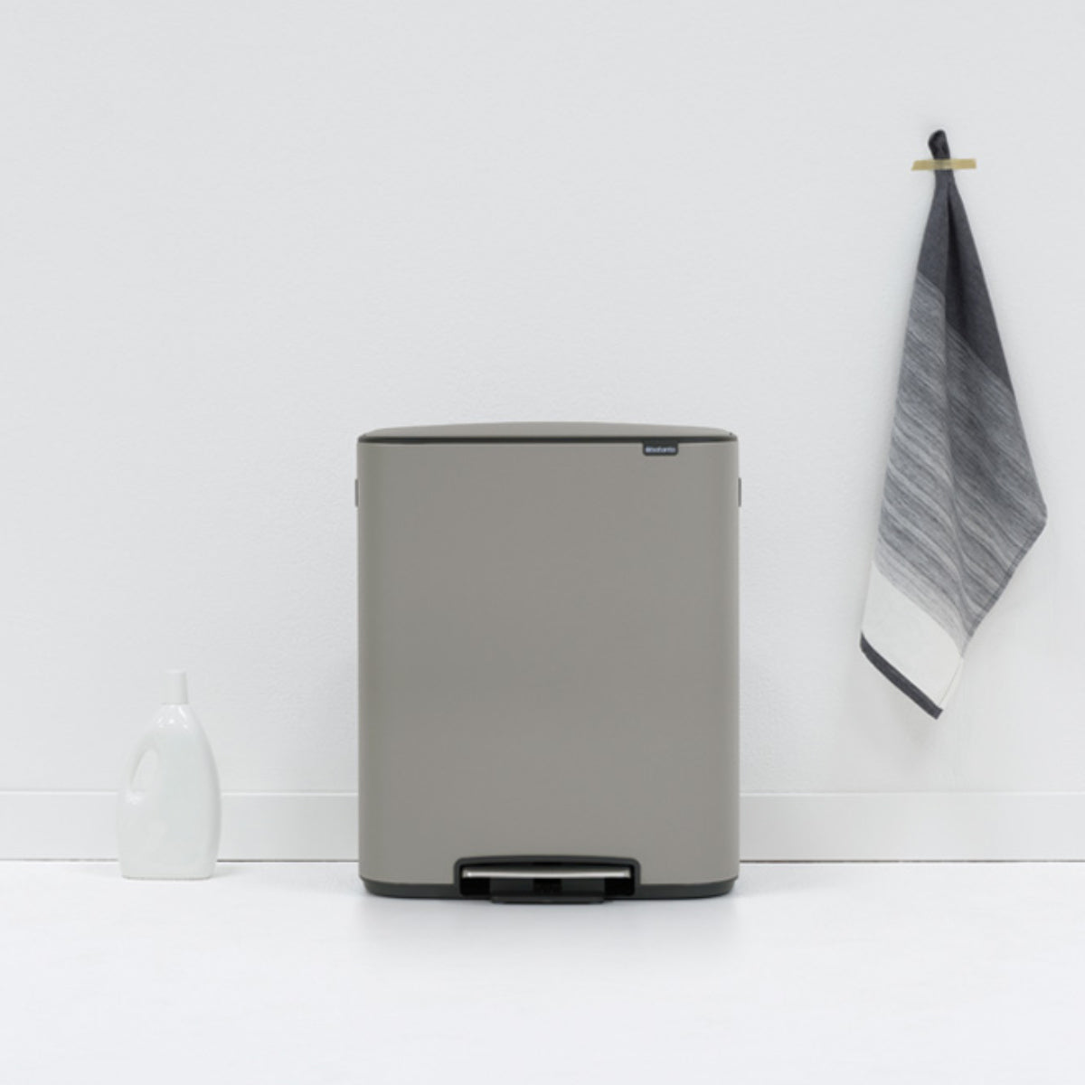 brabantia ゴミ箱 60L Bo Pedal Bin グレー ブラバンシア