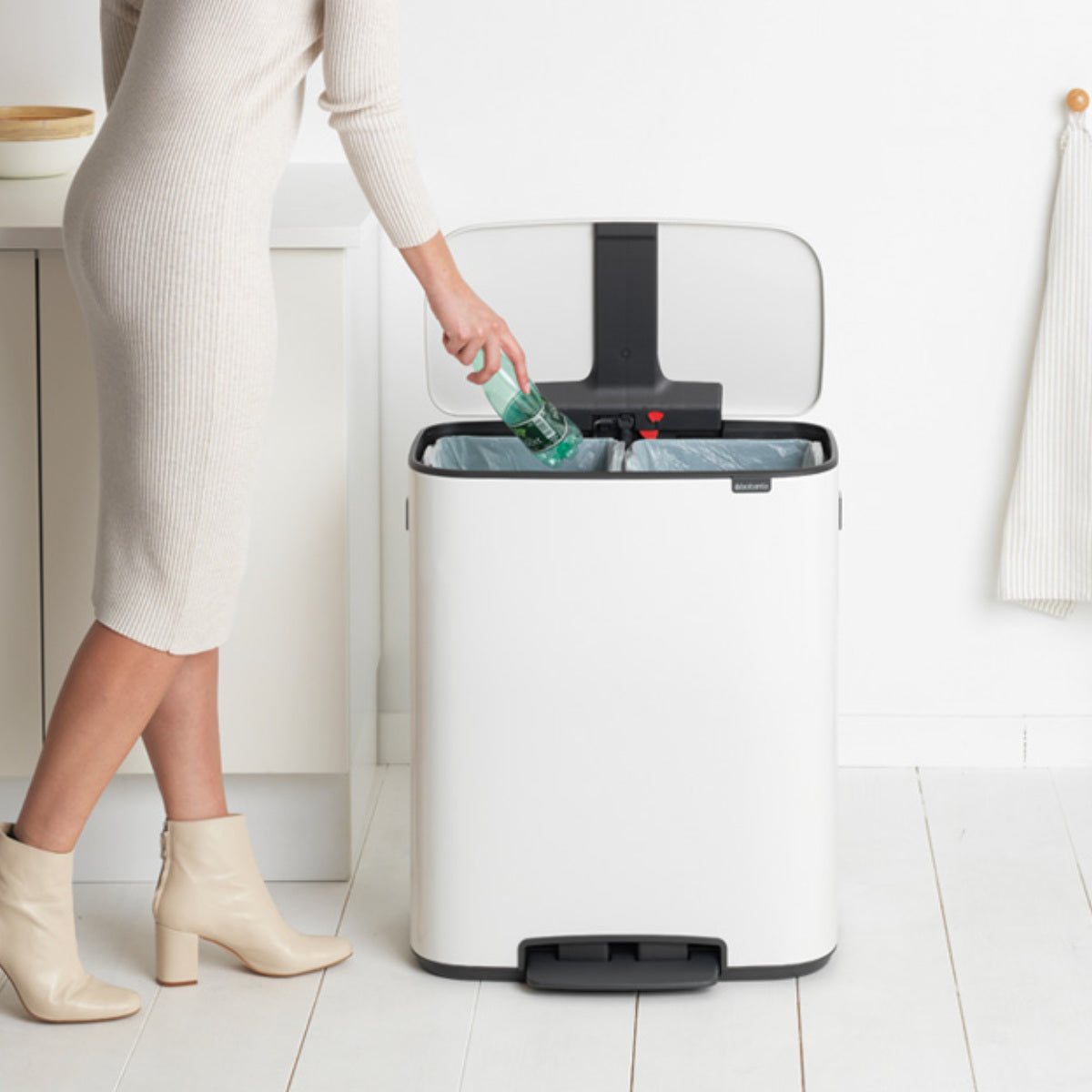 brabantia ゴミ箱 2X30L Bo Pedal Bin