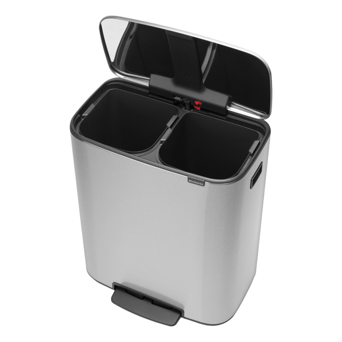 brabantia ゴミ箱 2X30L Bo Pedal Bin ステンレス グレー