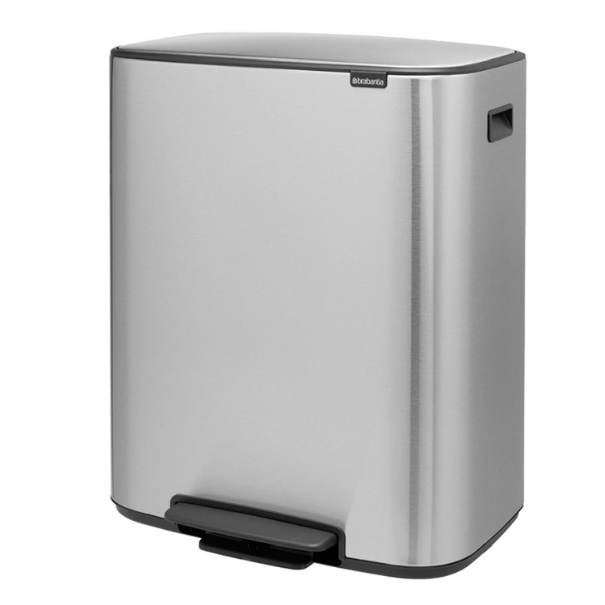 brabantia ゴミ箱 2X30L Bo Pedal Bin ステンレス グレー