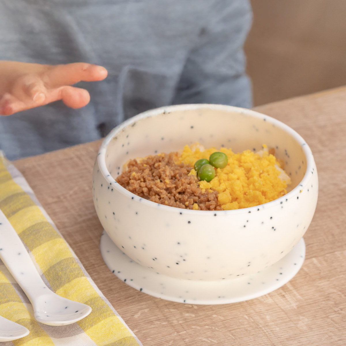 BELLA TUNNO ベビー食器 ひっくり返らない ボール