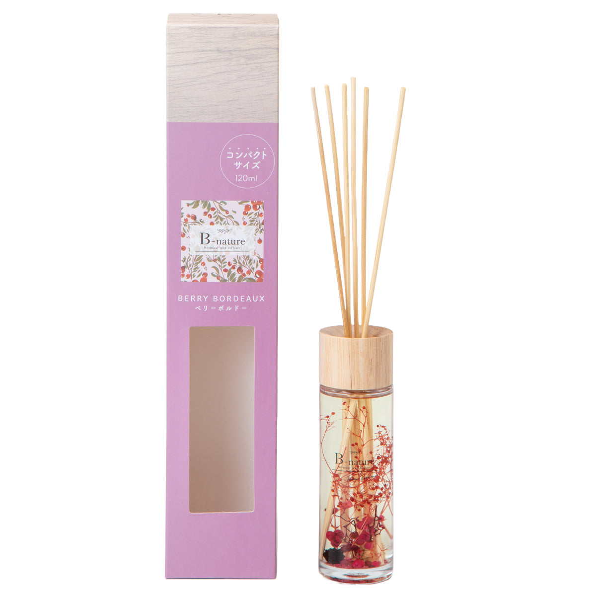 B-nature リードディフューザー 120ml 箱入り