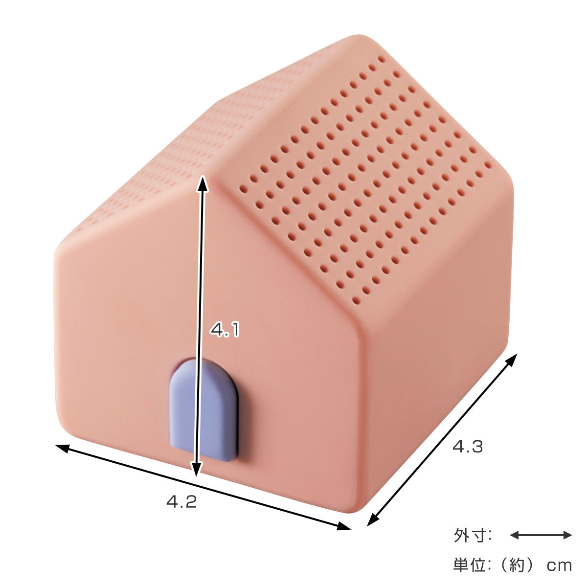 BRUNO Bluetoothスピーカー ハウス USB充電 ハンズフリー 防水 55g コンパクト