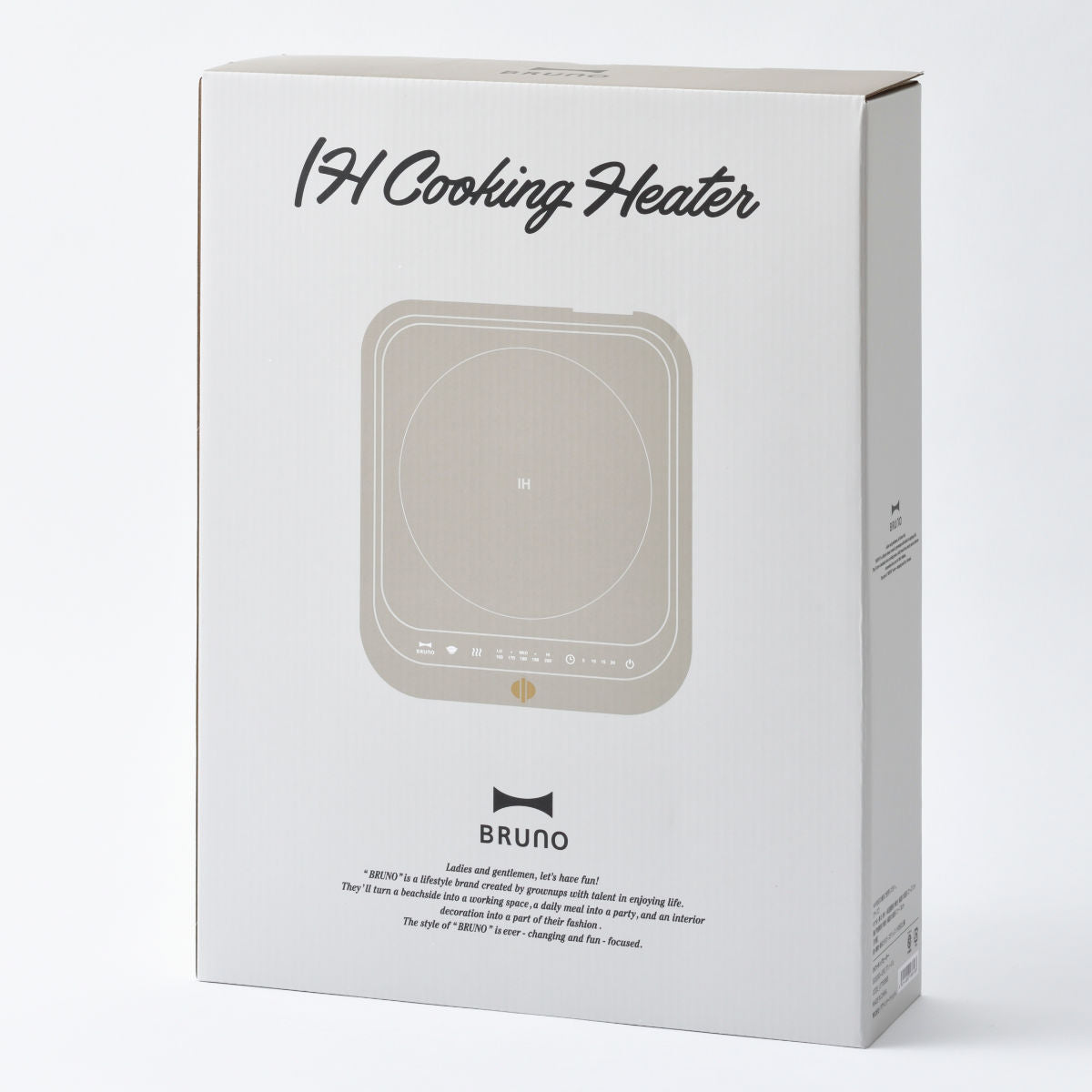 BRUNO IHクッキングヒーター 1200W 卓上コンロ IH調理器