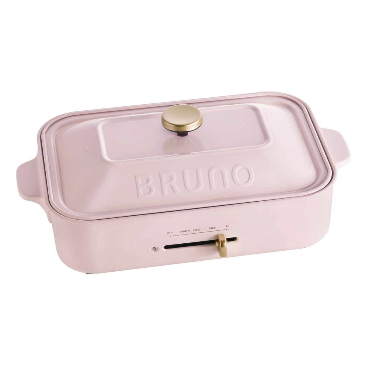 BRUNO コンパクトホットプレート 限定カラー たこ焼きプレート付き 蓋付き