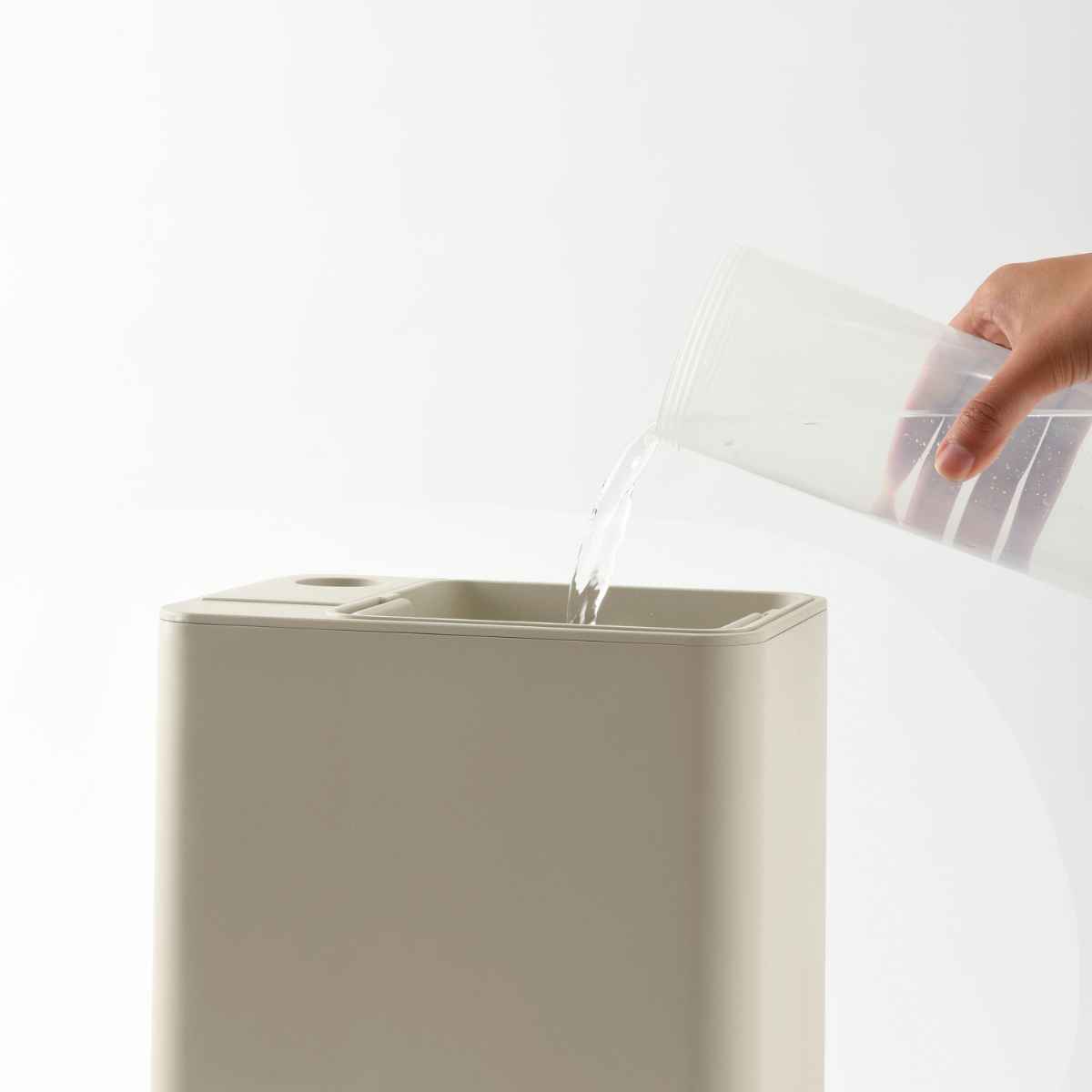 BRUNO 加湿器 ハイブリッドUV加湿器 CALM MIST 上から給水 4L