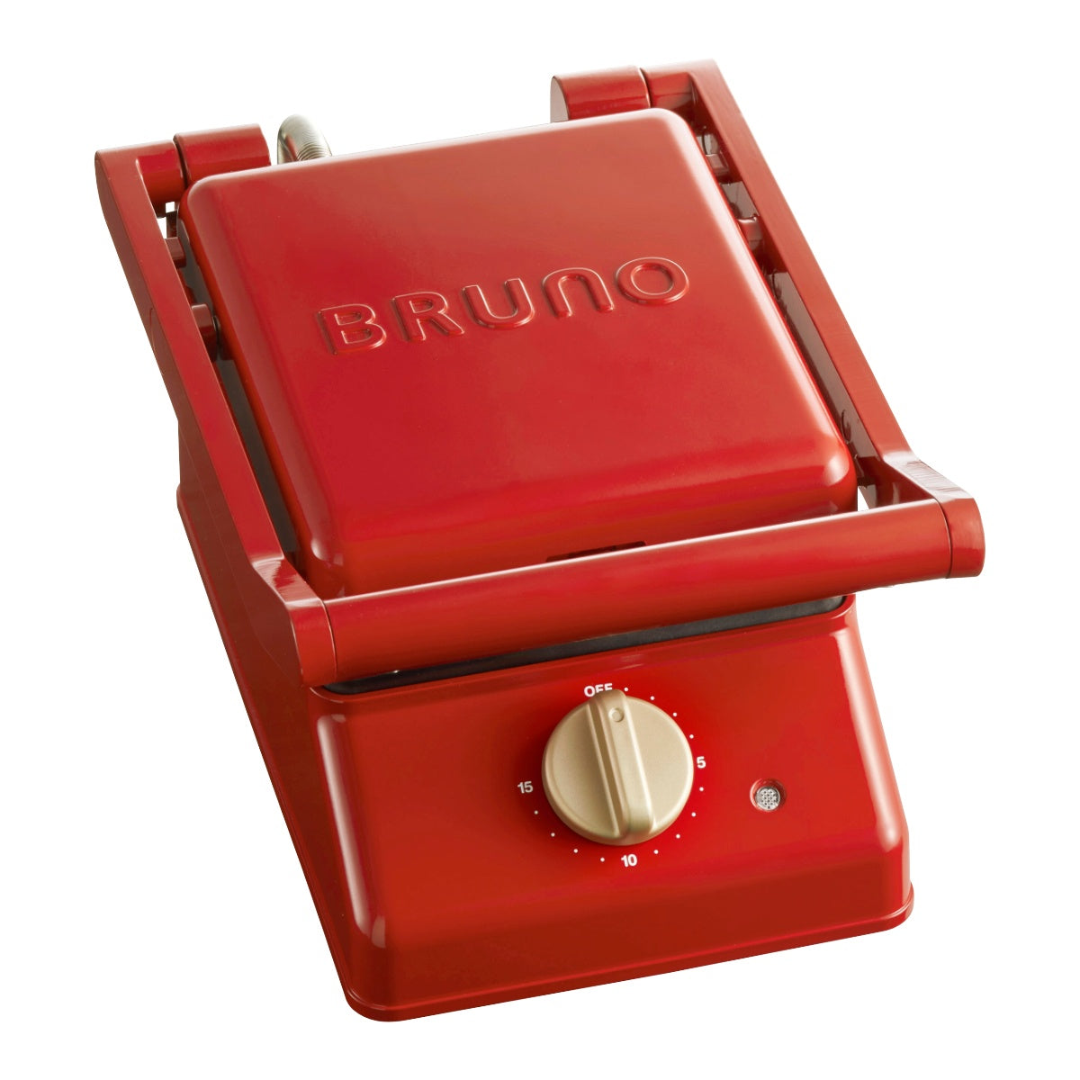 BRUNO グリルサンドメーカー シングル 両面焼き 550W