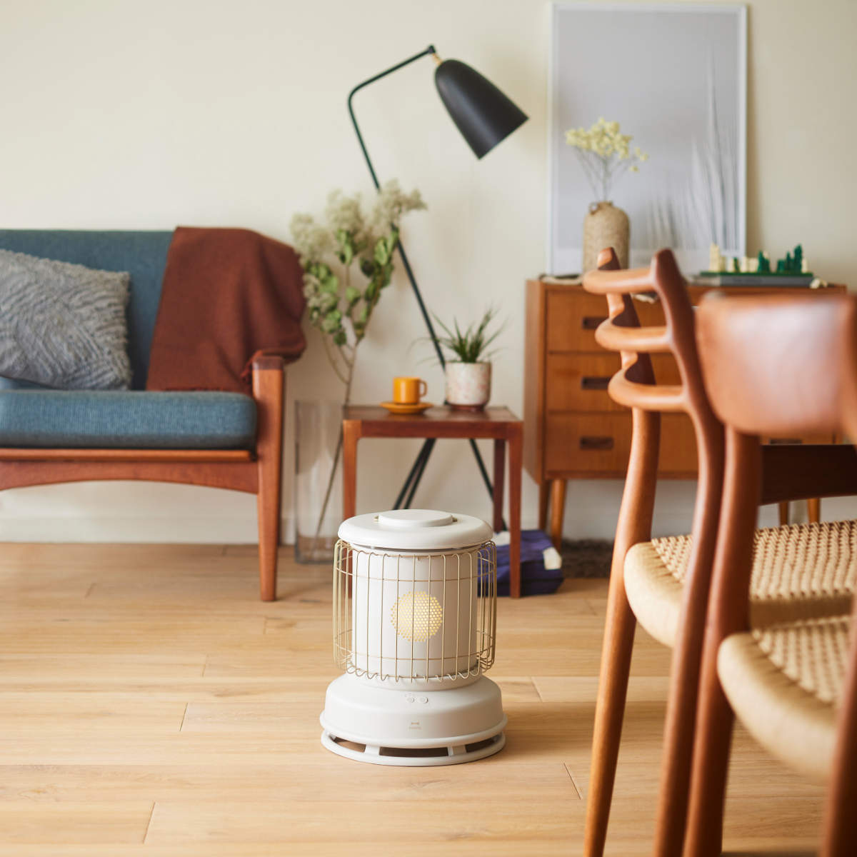 BRUNO 全方位型ファンヒーター Classic Stove タイマー付き