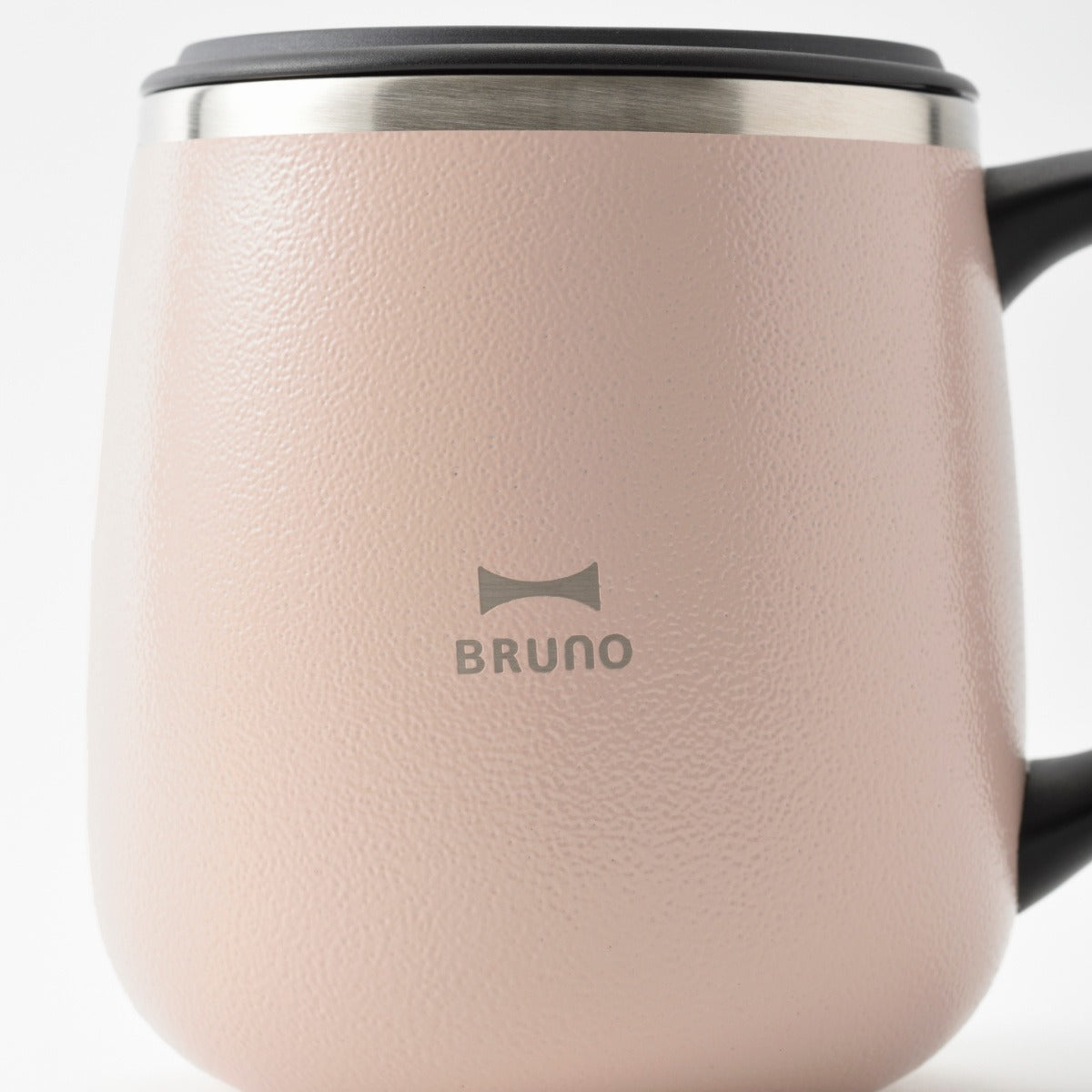 BRUNO マグカップ 320ml 蓋つきステンレスマグ short
