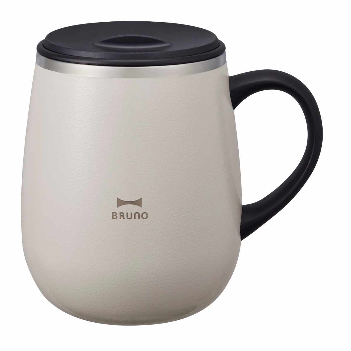 BRUNO マグカップ 460ml 蓋つきステンレスマグ tall