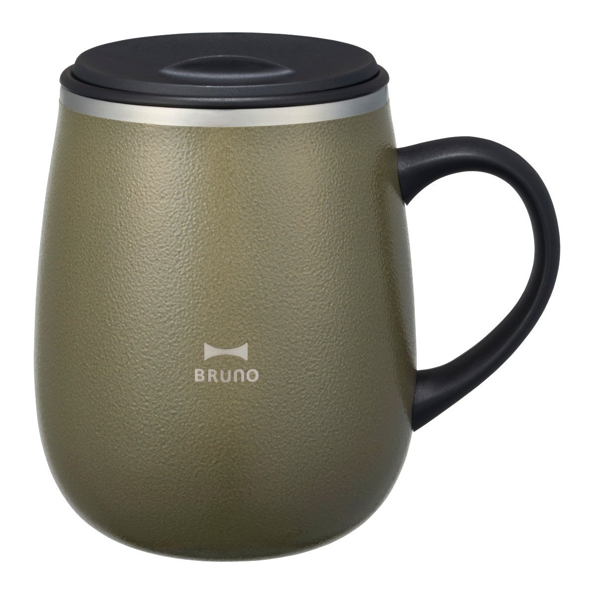 BRUNO マグカップ 460ml 蓋つきステンレスマグ tall