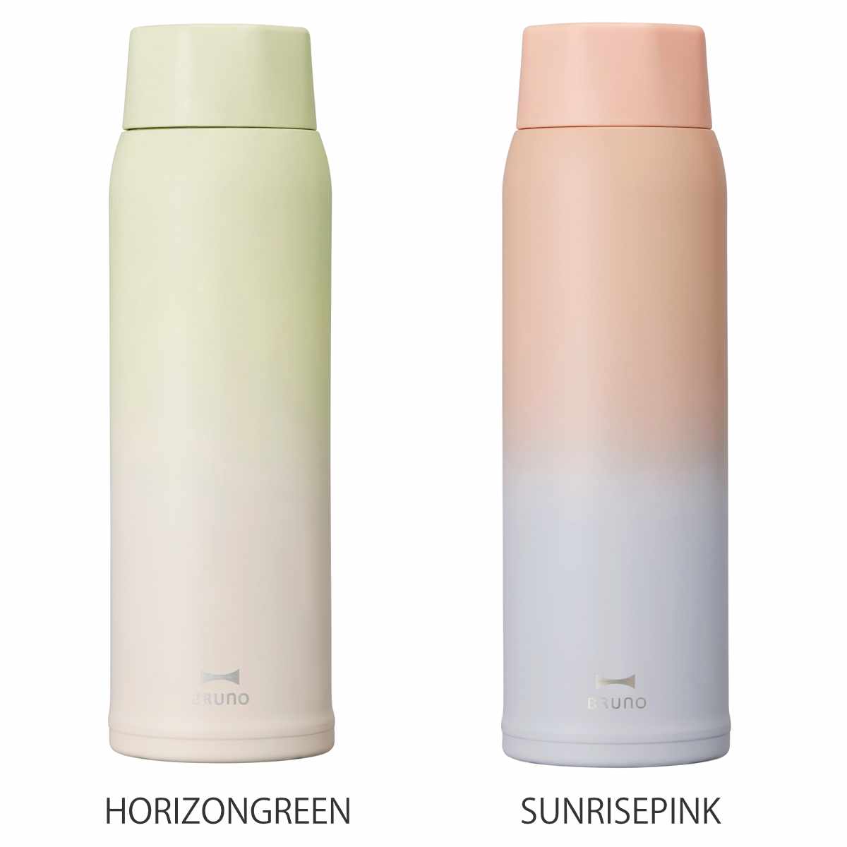 BRUNO 水筒 480ml 軽量 ステンレス スクリューボトル tall 保温 保冷