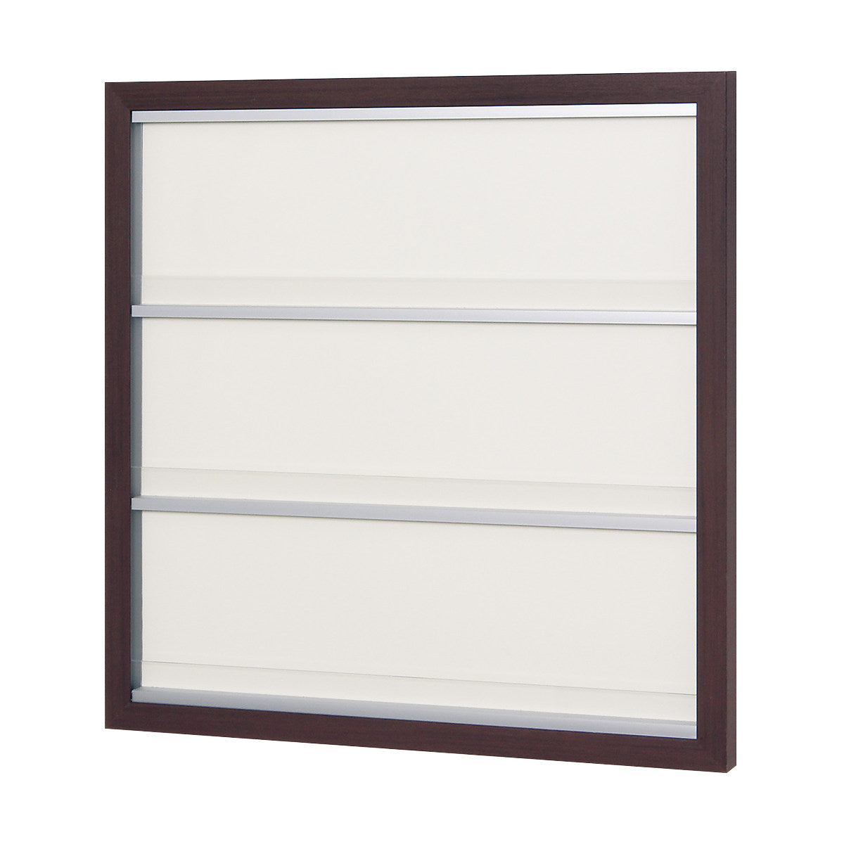 CDラック 55.6×55.6cm 壁掛け CD 9枚 収納 ディスプレイ L412