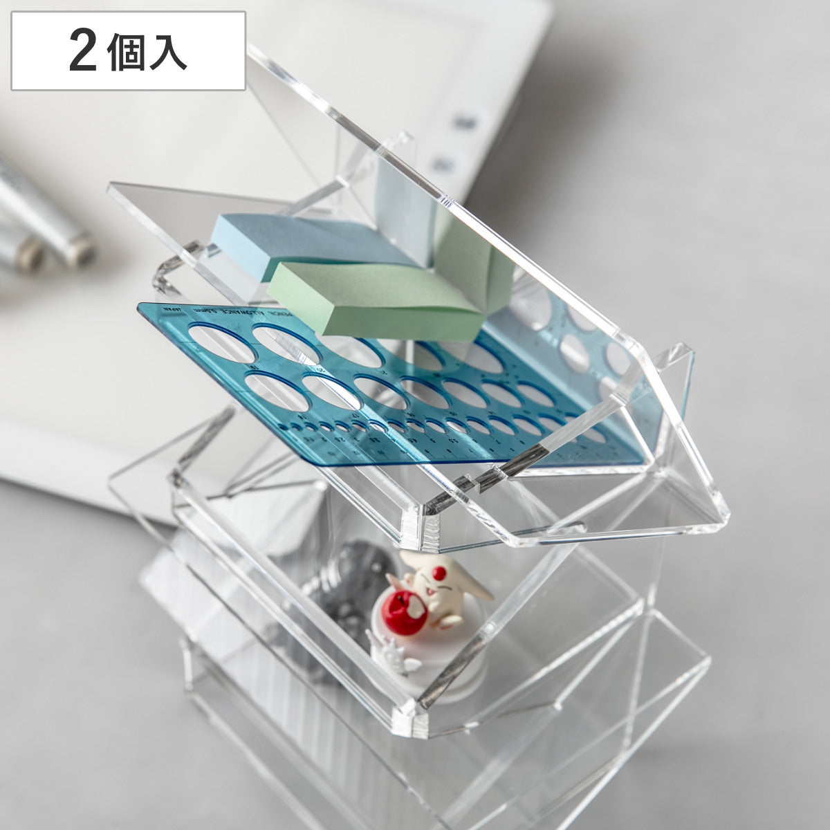 2wayパーツ 2個入り トレビュアー トレース台専用 アクリル製 TREVIEWER