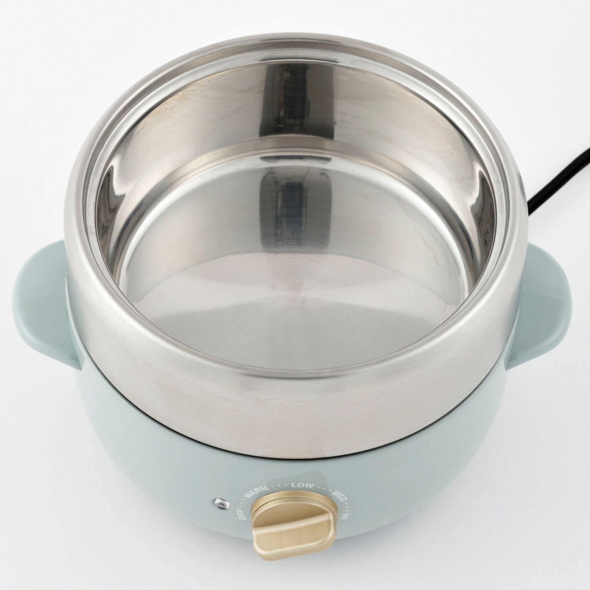 BRUNO コンパクトマルチグリルポット ステンレス蒸し器付き グリルプレート付き