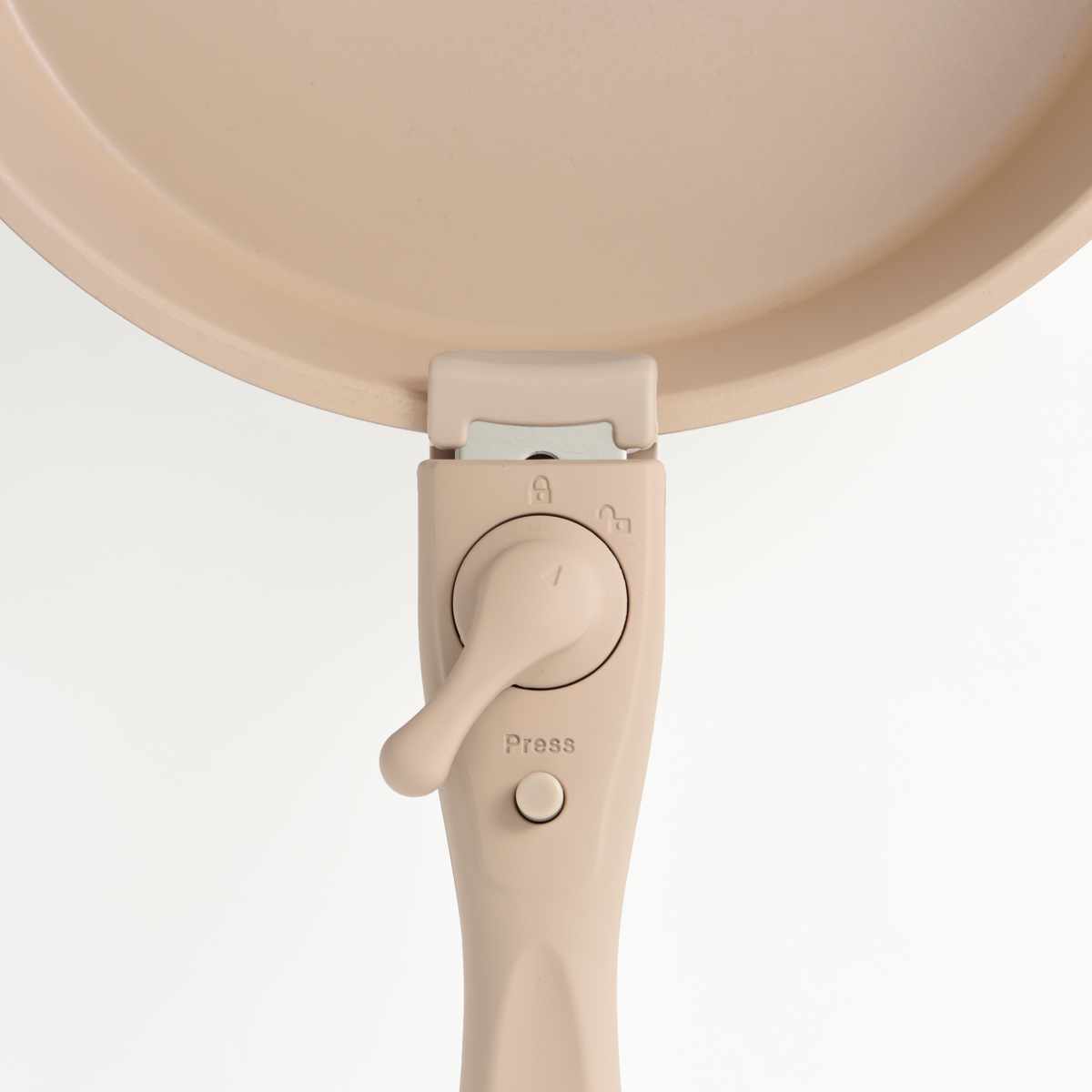 BRUNO 片手鍋 20cm IH対応 着脱ハンドル式 取っ手付き セラミックコート