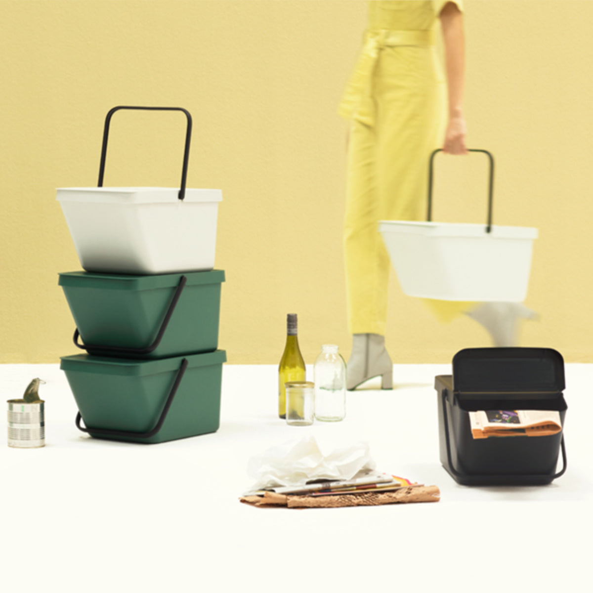 brabantia ゴミ箱 20L Sort&Go リサイクルビン