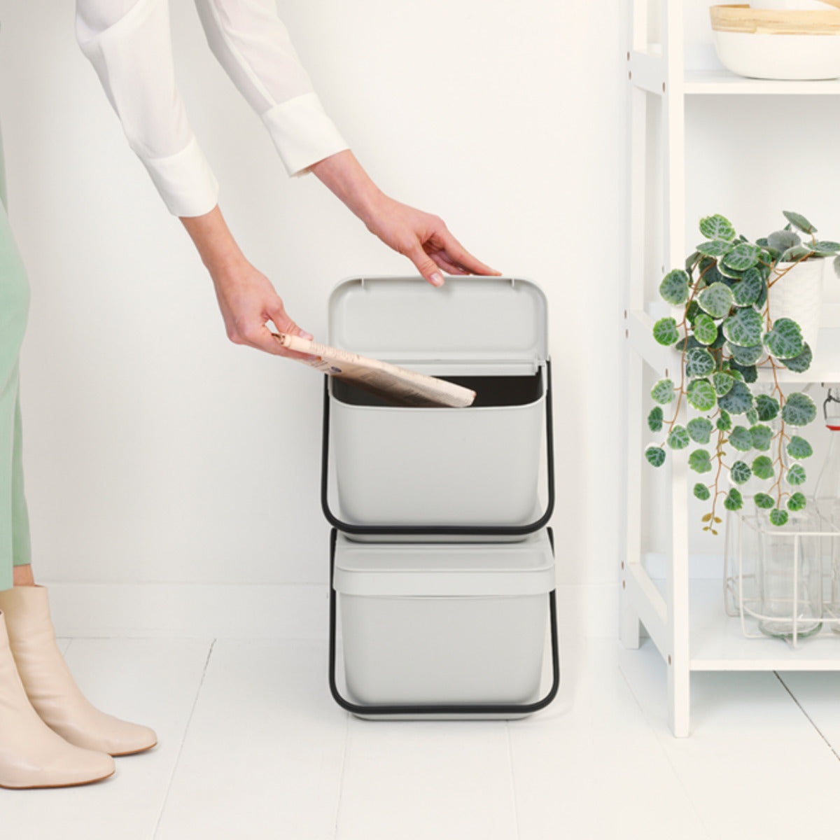 brabantia ゴミ箱 20L Sort&Go リサイクルビン