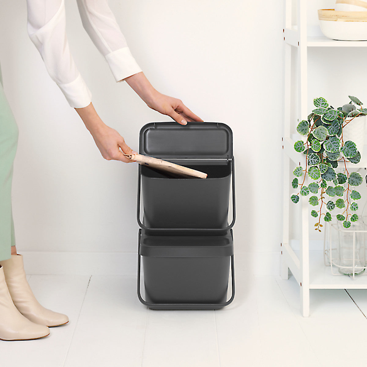 brabantia ゴミ箱 20L Sort&Go リサイクルビン