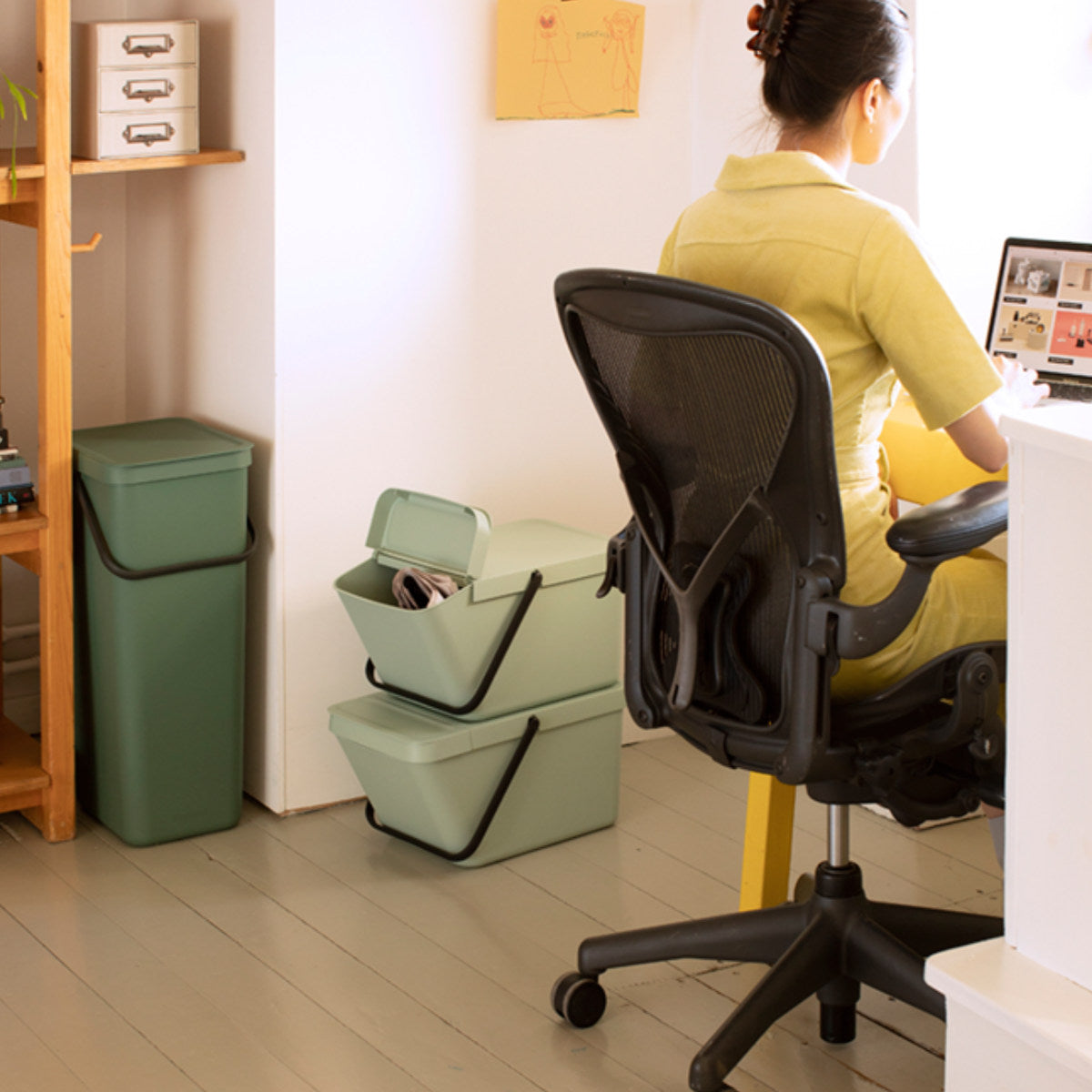 brabantia ゴミ箱 20L Sort&Go リサイクルビン