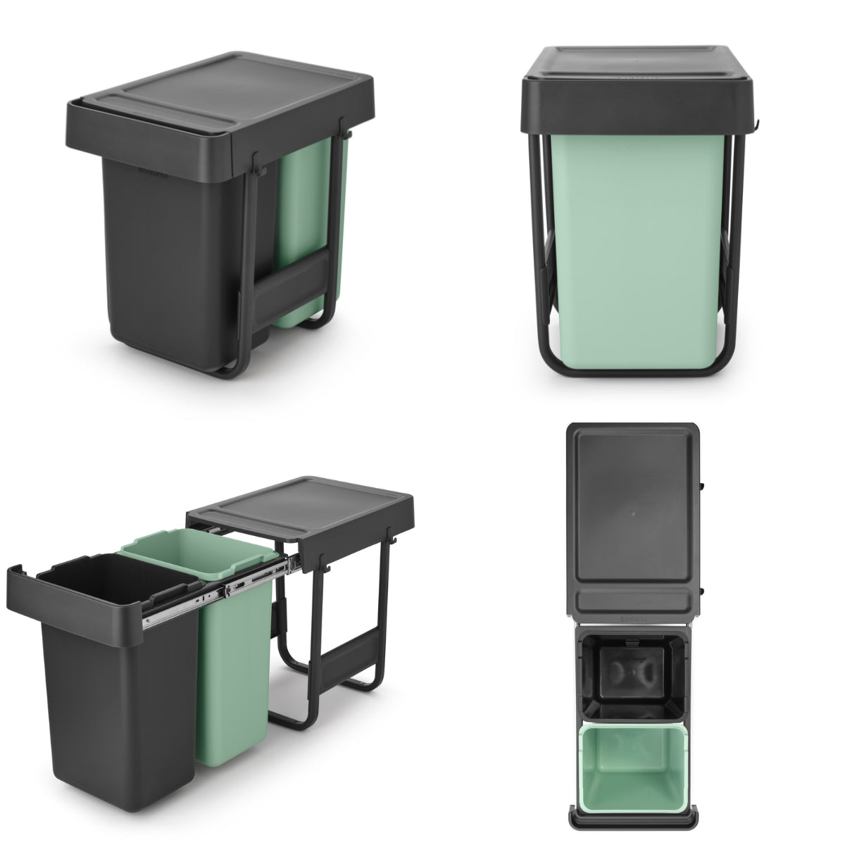 brabantia ゴミ箱 2×15L ビュルトインビン