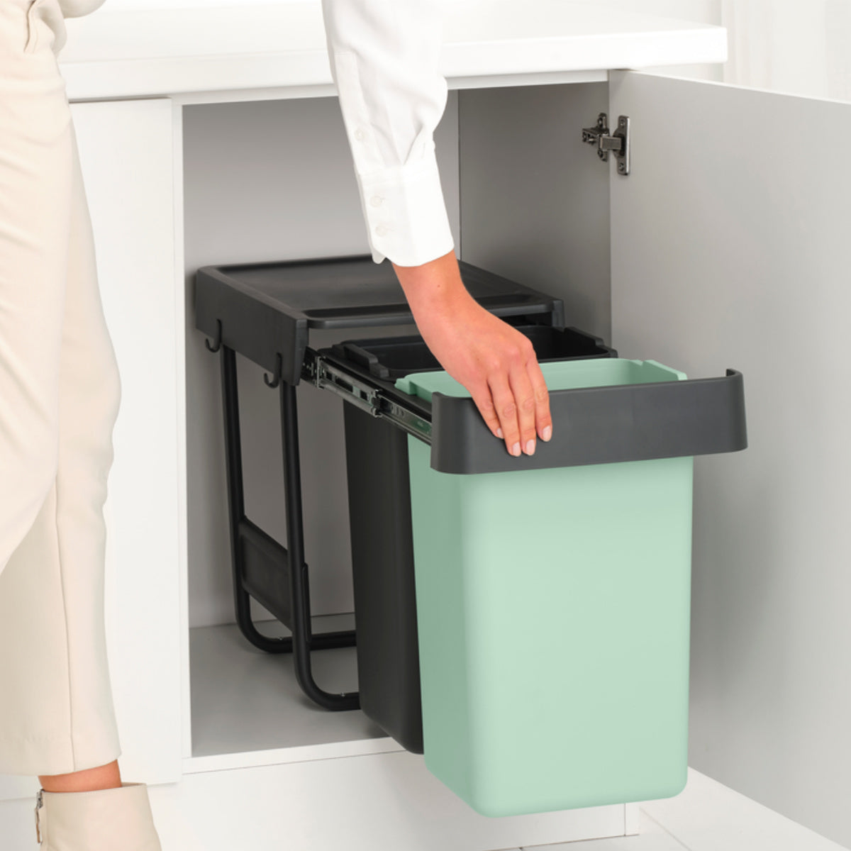 brabantia ゴミ箱 2×15L ビュルトインビン