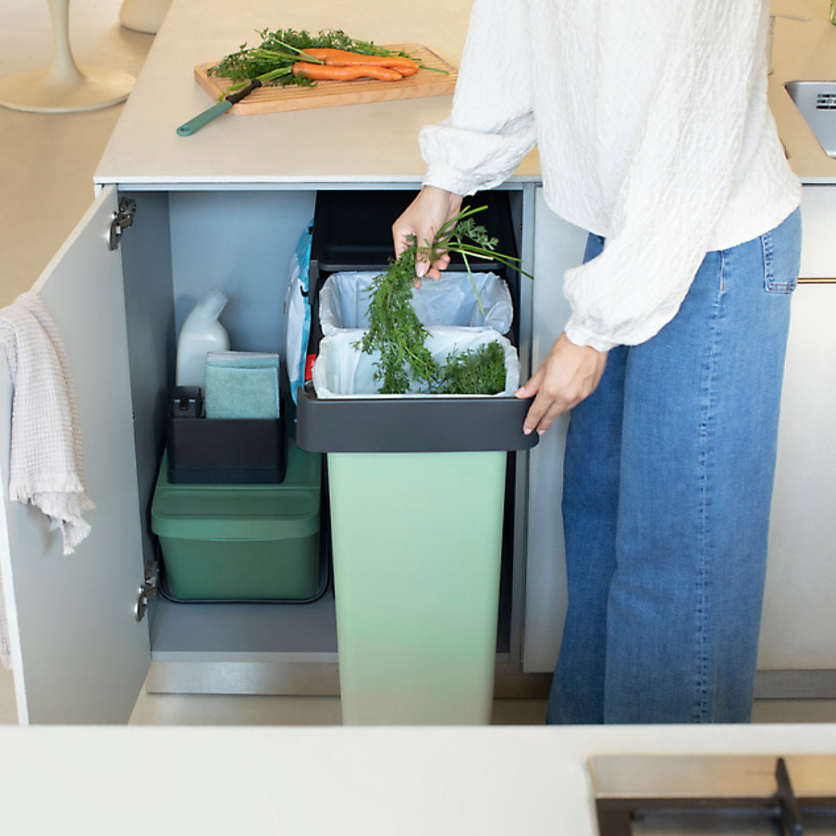 brabantia ゴミ箱 2×30L ビュルトインビン
