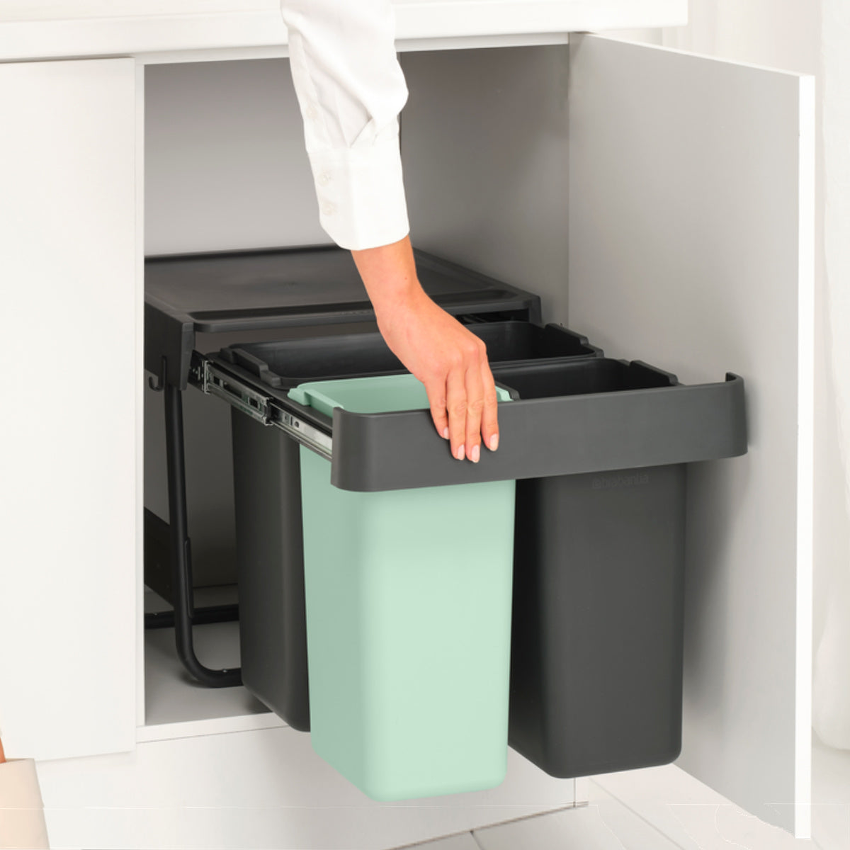 brabantia ゴミ箱 10+10+20L ビュルトインビン