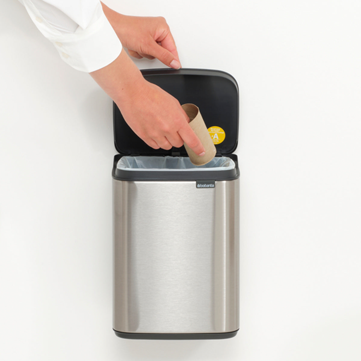 brabantia ゴミ箱 4L オープン式 Bo Waste Bin FPPマット
