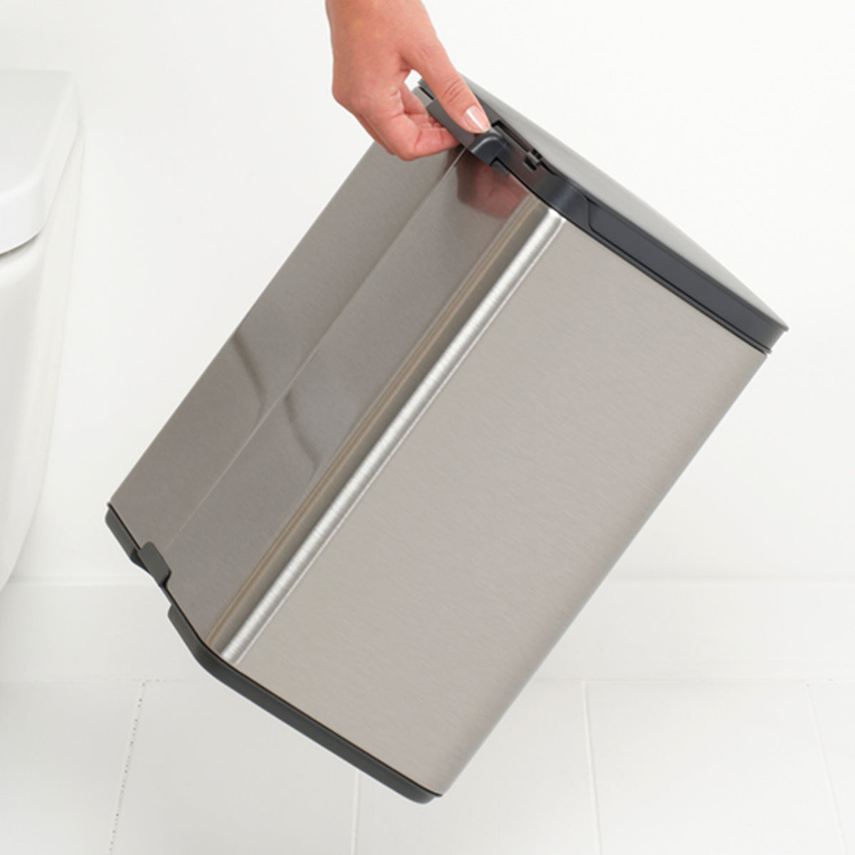 brabantia ゴミ箱 12L オープン式 Bo Waste Bin FPPマット