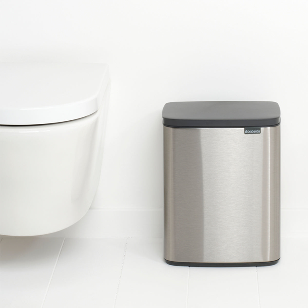 brabantia ゴミ箱 12L オープン式 Bo Waste Bin FPPマット