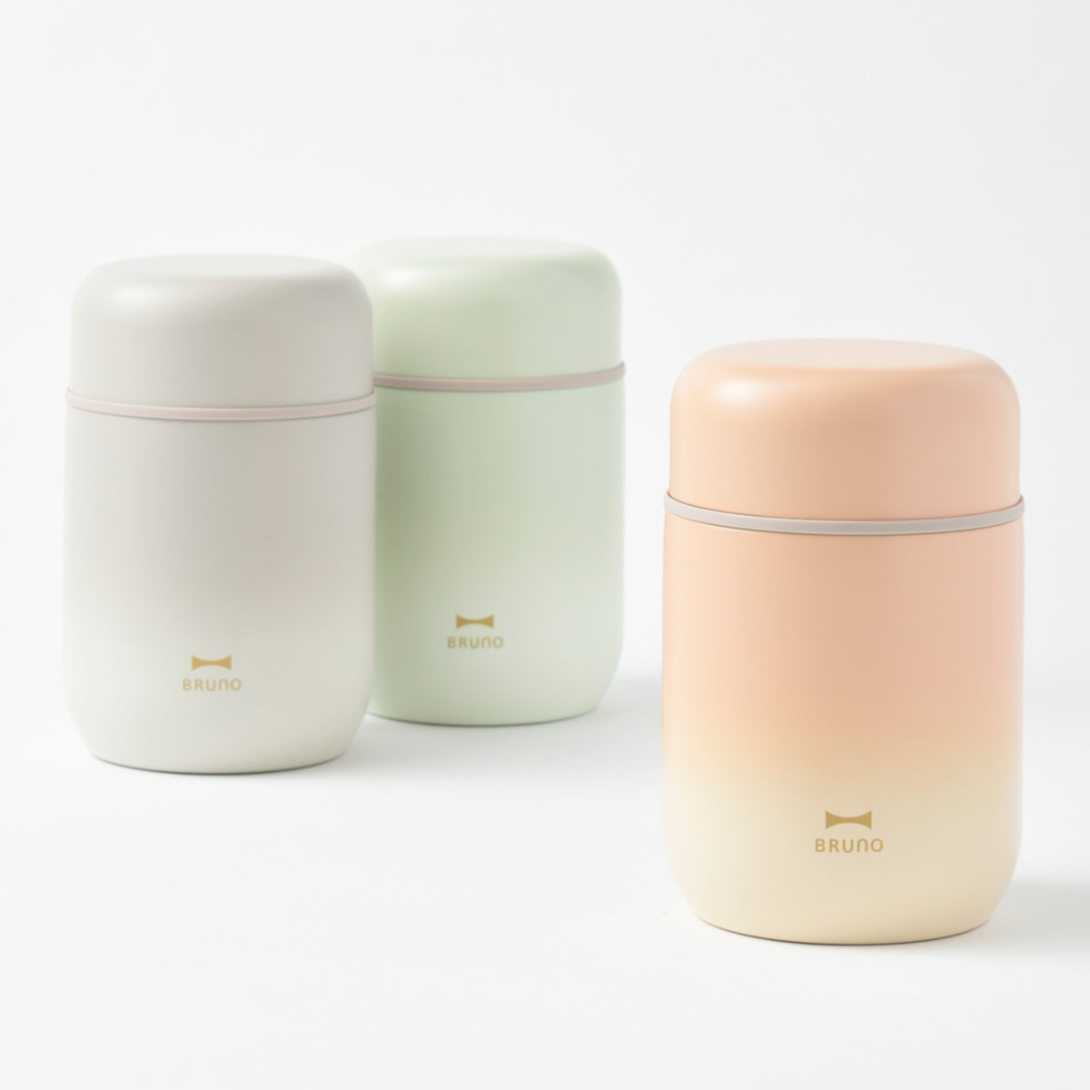 BRUNO スープジャー 300ml スプーン付き 保温 保冷