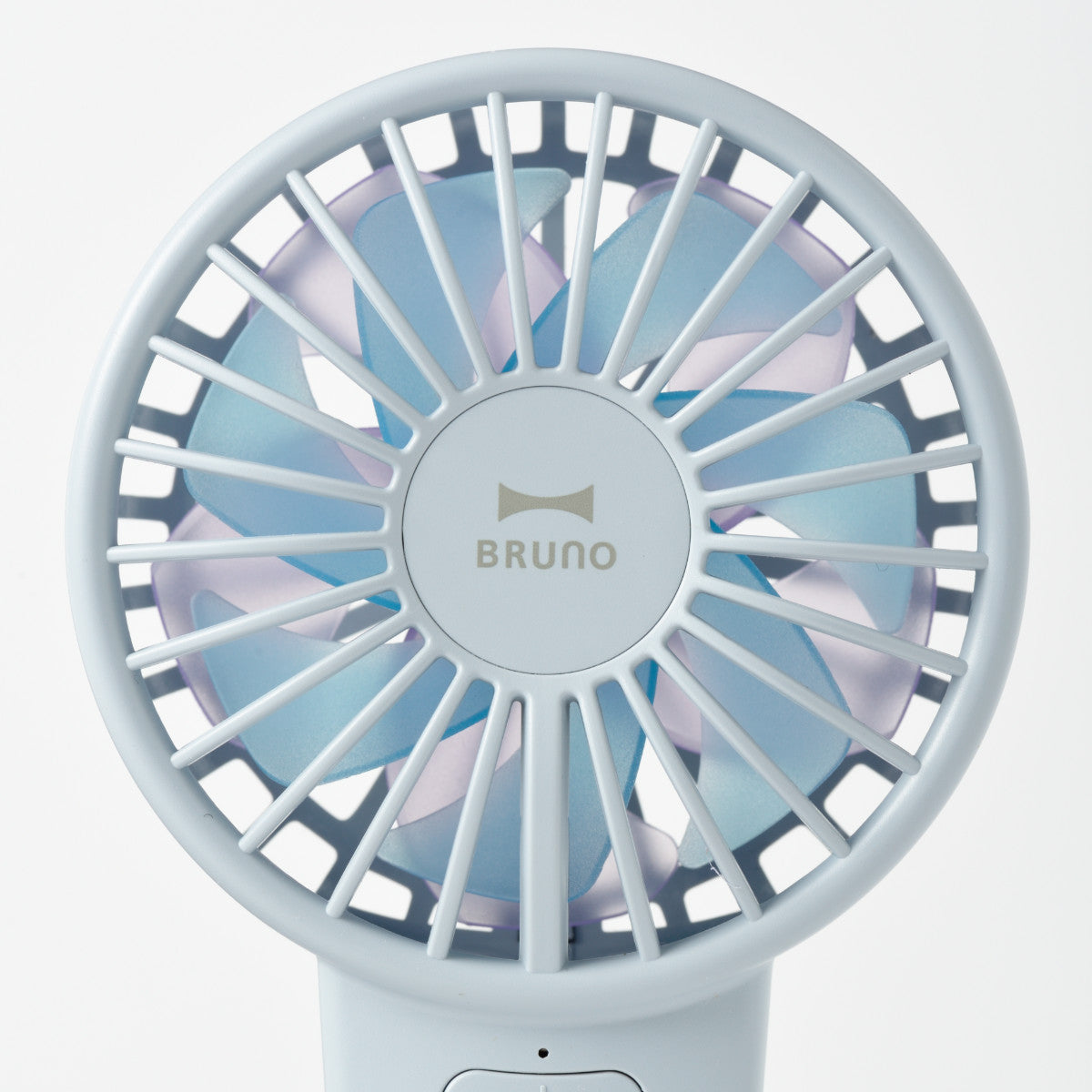 BRUNO ハンディファン コンパクト ダブルフルールファン ストラップ付き