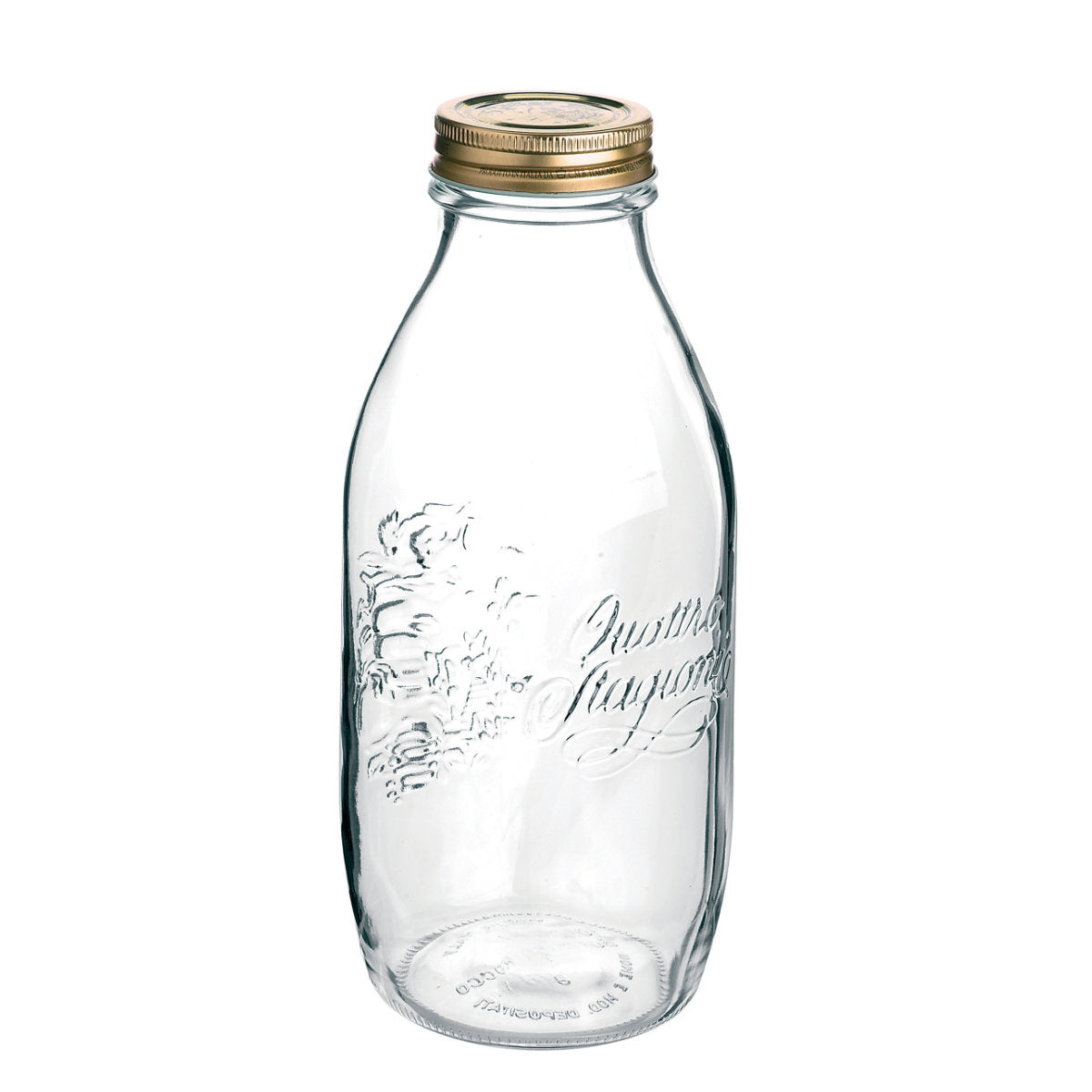 Bormioli Rocco ボルミオリ・ロッコ ガラス瓶 1L Q.S.JAR 1000cc