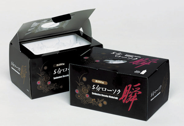5分ローソク 瞬 まばたき